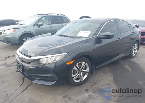 2017 Honda Civic Lx from USA, damaged, VIN 2HGFC2F54HH572164